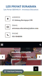 Mobile Screenshot of lesprivatsurabaya.net
